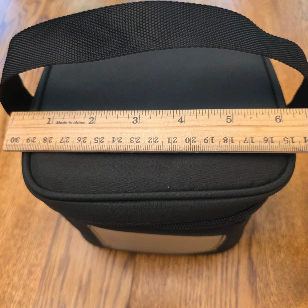 Medela Breast Milk Cooler Bag Black Insulated Zip Case with Handle Shower Gift